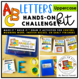 Uppercase Letters Hands-On Challenge Kit | Morning Work | 
