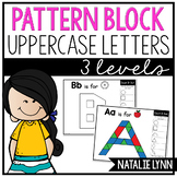 Uppercase Letters Pattern Block Mats