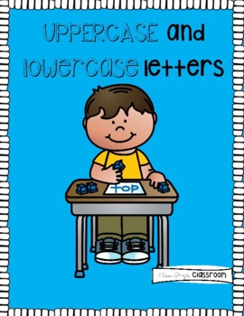 Preview of Uppercase & Lower Case Letters for PreK, Kindergarten, Grades 1-2, Special Ed.