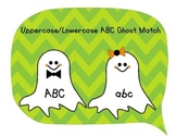 Uppercase/Lowercase Alphabet Halloween Ghost Match