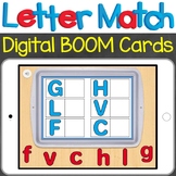 Uppercase & Lowercase Letter Match Digital Boom Cards Dist