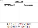 Uppercase and Lowercase Alphabet Sort - Computer Literacy Center