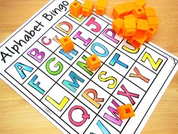 uppercase and lowercase bingo games by Lessons by Molly | TpT