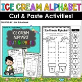 Uppercase and Lowercase Ice Cream Alphabet Match