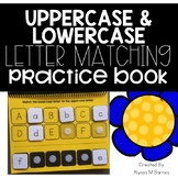 Uppercase and Lowercase Letter Match Practice Book