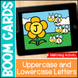 Uppercase and Lowercase Letters Matching Boom Cards - Spri