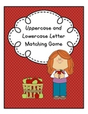 Uppercase and Lowercase Letter Matching File Folder Game