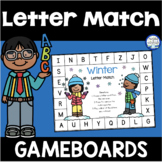 Uppercase and Lowercase Letter Matching Gameboards