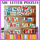 Uppercase and Lowercase Letter Puzzles