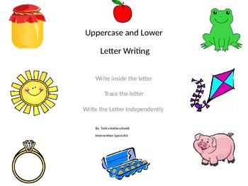 Preview of Uppercase and Lowercase Letter Writing