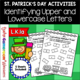 Uppercase and Lowercase Letters St. Patrick's Day Activity
