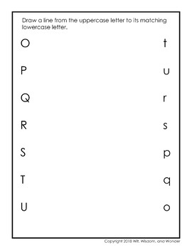 Uppercase and Lowercase Matching- Simple, Minimalist by Wit Wisdom and ...