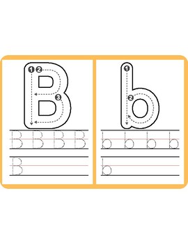 Uppercase and Lowercase Tracing - Correct Letter Formation by Kait's ...