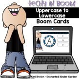 Uppercase to Lowercase Match Boom Cards™