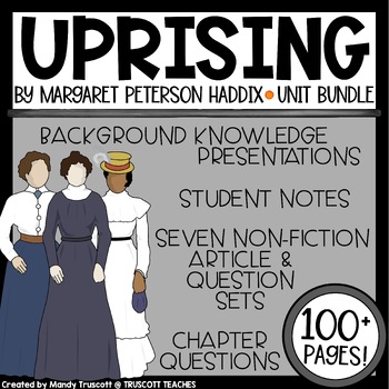 Preview of Uprising by Margaret Peterson Haddix: Complete Novel Unit
