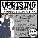 Uprising by Margaret Peterson Haddix - Background Knowledg