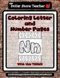 Upside Down - Coloring Letter and Number 0 - 10 (37 Pages) *oc