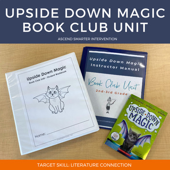 Preview of Upside Down Magic Book Club Unit