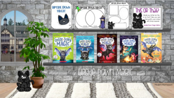 Preview of Upside Down Magic Digital Library & Novel Study