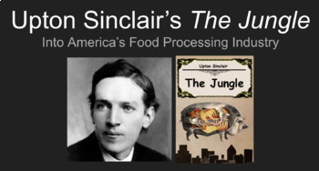 Preview of Upton Sinclair's The Jungle Analysis and Tour Activity (no prep, full lesson)