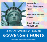 Urban America 1865-1896 History Scavenger Hunt Bundle