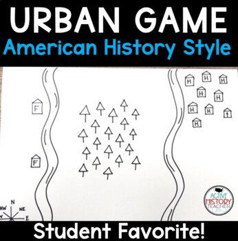 Preview of Urban Game AMERICAN HISTORY STYLE  Industrialization leading to sectionalism