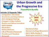 Urban Growth and the Progressive Era PowerPoint Bundle