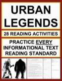 Urban Legends Nonfiction Reading Passages & Questions (Pri