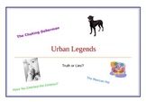 Urban Legends and Evaluating Sources