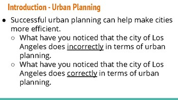 essay topics about urban planning