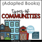 Urban, Suburban + Rural Communities Adapted Books, 2 Level
