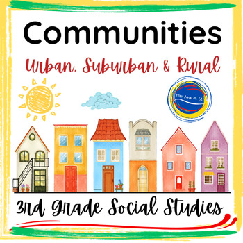 Preview of Identify and Compare Our Communities: Urban Suburban and Rural NO Prep Pack