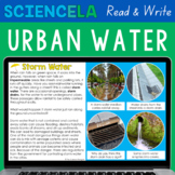 Urban Water Cycle Reading Comprehension Passages & Writing