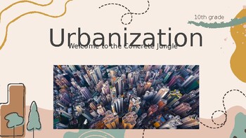 Preview of Urbanization PowerPoint M4