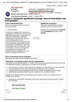 Megacity Case Study