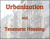 Urbanization and Tenement Housing--Activities, Analysis, S