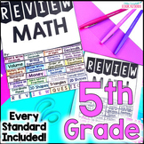 5th Grade Math Review Packet - 5th Grade Math Spiral Revie