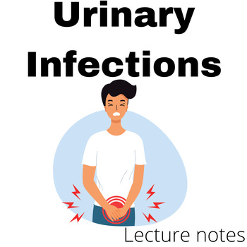 Preview of Urinary infections Lecture Notes Urinary system