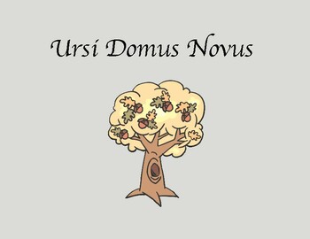 Preview of Ursi Domus Novus: The Bear's New Home. An easy Latin story.