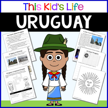 Preview of Uruguay Country Study: Reading & Writing + Google Slides/PPT Distance Learning