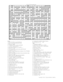 US Government Crossword Puzzle
