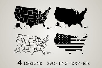 Download Usa Map Svg Usa Map Bundle Svg Usa Svg America Svg Usa Map Clipart