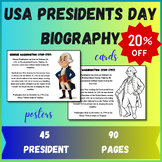 Usa presidents day biography bulletin board kit / presiden
