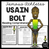 Usain Bolt Biography Reading Comprehension Worksheet Athle