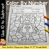 Use 10 to Subtract Color By Numbers