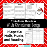 Christmas Fraction Practice - Math and Reading Integration