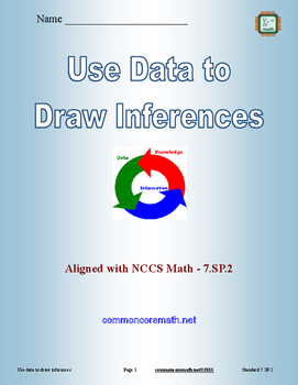 Preview of Use Data to Draw Inferences - 7.SP.2