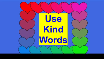 Preview of Use KIND Words