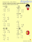 Use Order of Operations Integers Fractions Exponents Level