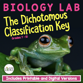 Preview of Dichotomous Keys Lab - Classification of Living Things